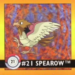 POKEMON Artbox - 21 Spearow - obrázek 1