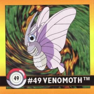 POKEMON Artbox - 49 Venomoth - obrázek 1