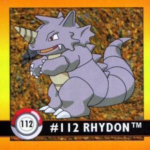 POKEMON Artbox - 112 Rhydon - obrázek 1
