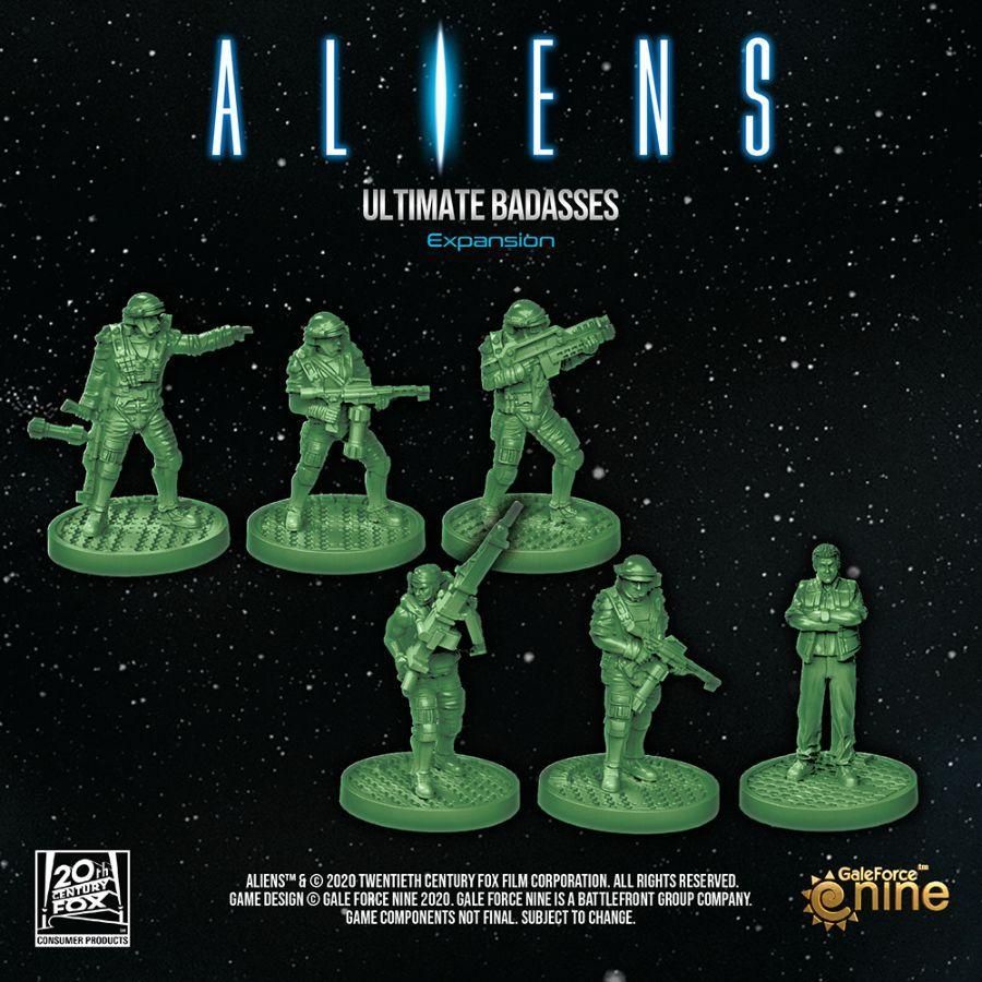 Gale Force Nine Aliens: Ultimate Badasses - obrázek 2