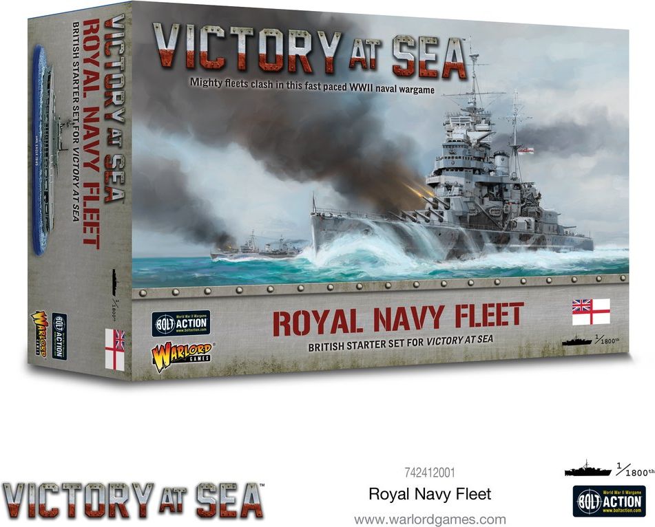 Warlord Games Victory at Sea - Royal Navy Fleet Box - obrázek 1