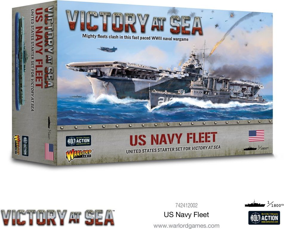 Warlord Games Victory at Sea - US Navy Fleet Box - obrázek 1