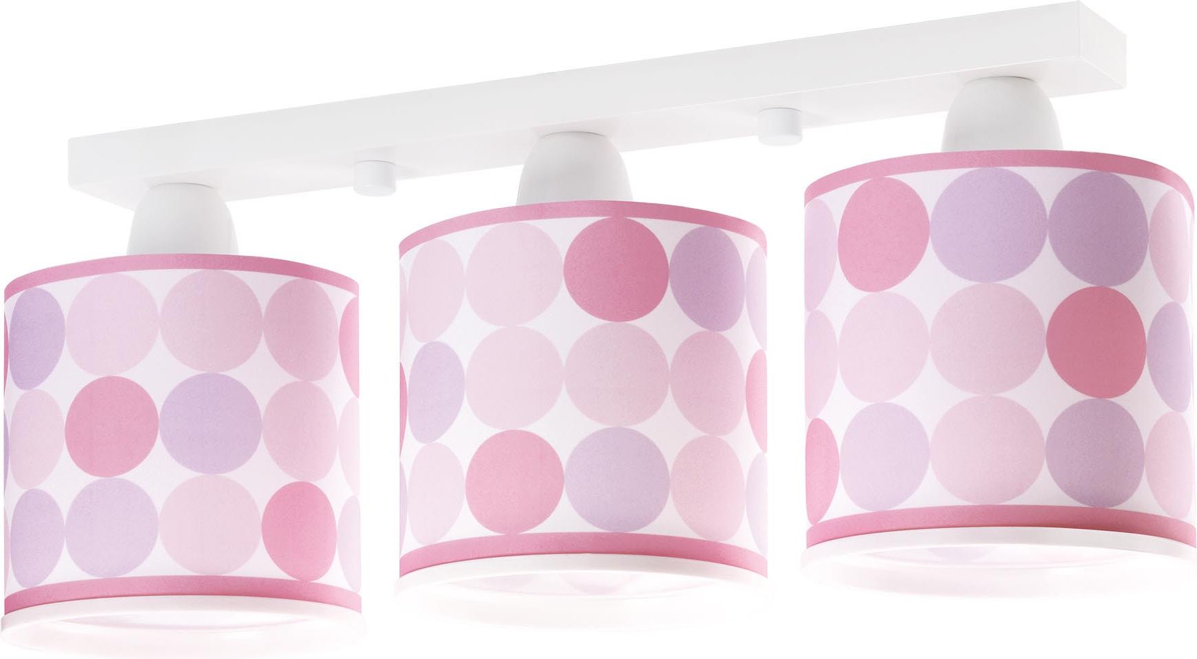 DĚTSKÉ STROPNÍ SVÍTIDLO COLORS PINK - obrázek 1