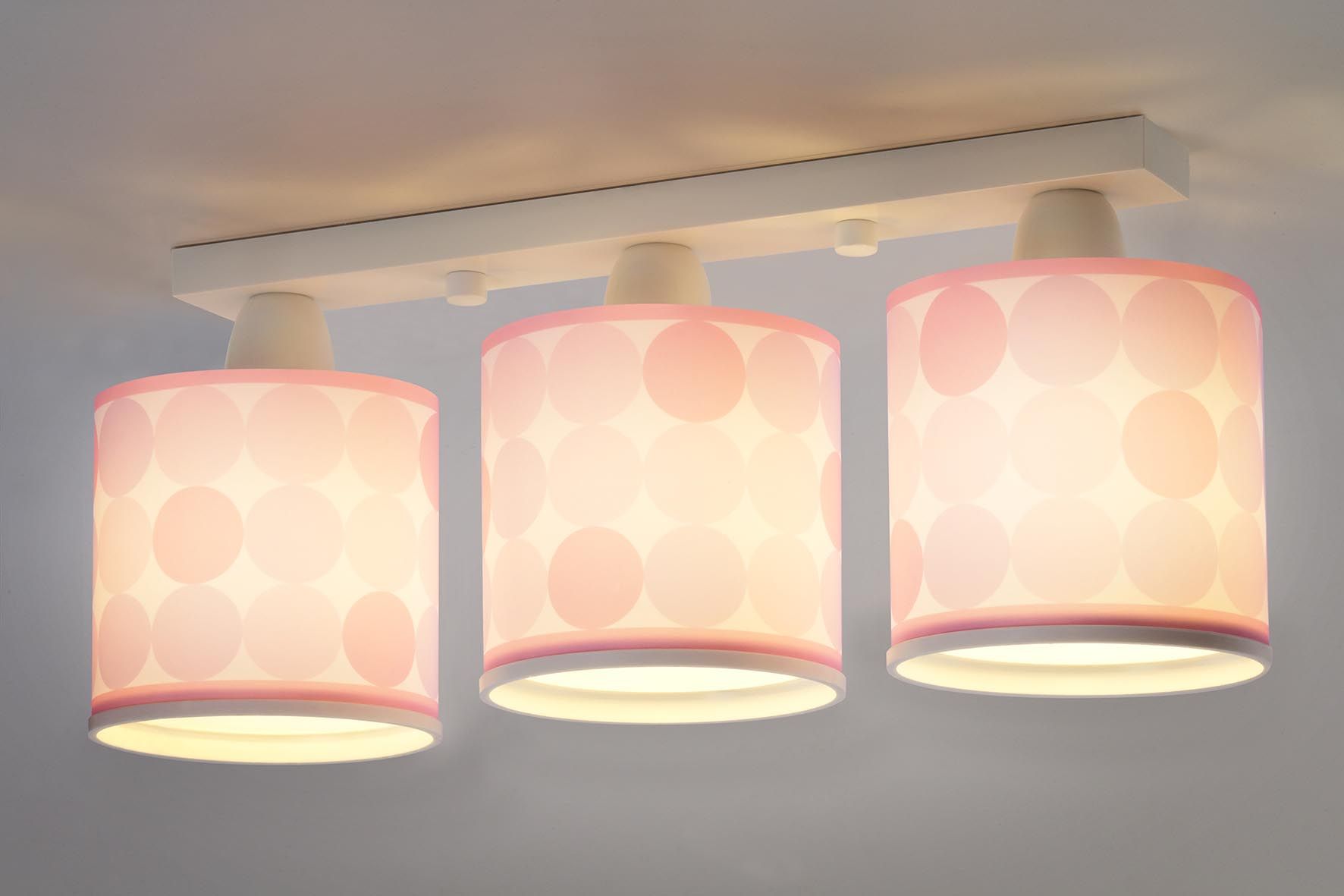 DĚTSKÉ STROPNÍ SVÍTIDLO COLORS PINK - obrázek 2
