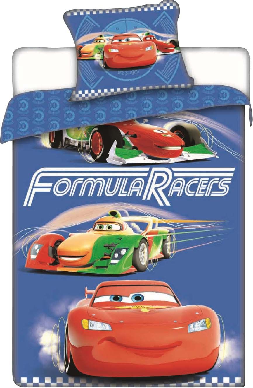 DĚTSKÉ POVLEČENÍ DO VELKÉ POSTELE CARS RACERS - obrázek 1