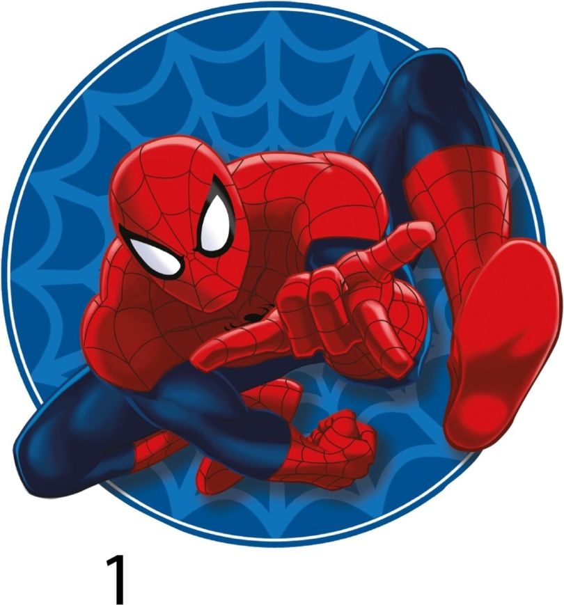 TVAROVANÝ PLNĚNÝ POLŠTÁŘEK SPIDERMAN - obrázek 1