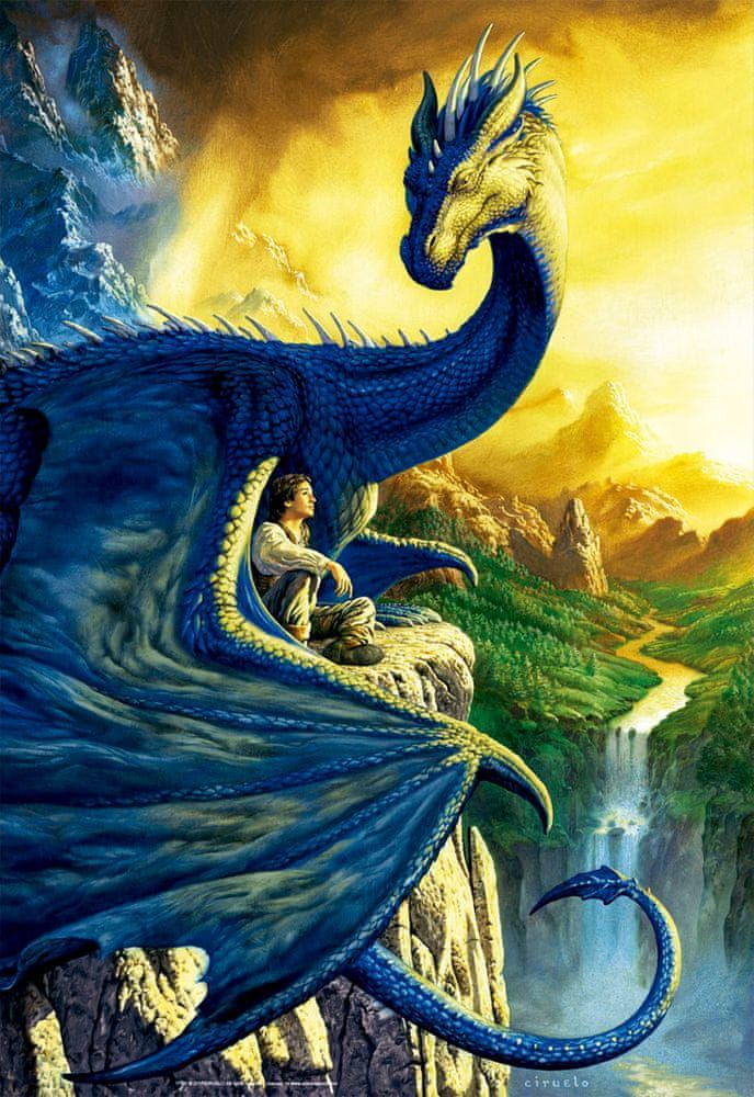 Educa Puzzle 500 dílků Eragon & Saphira - obrázek 1