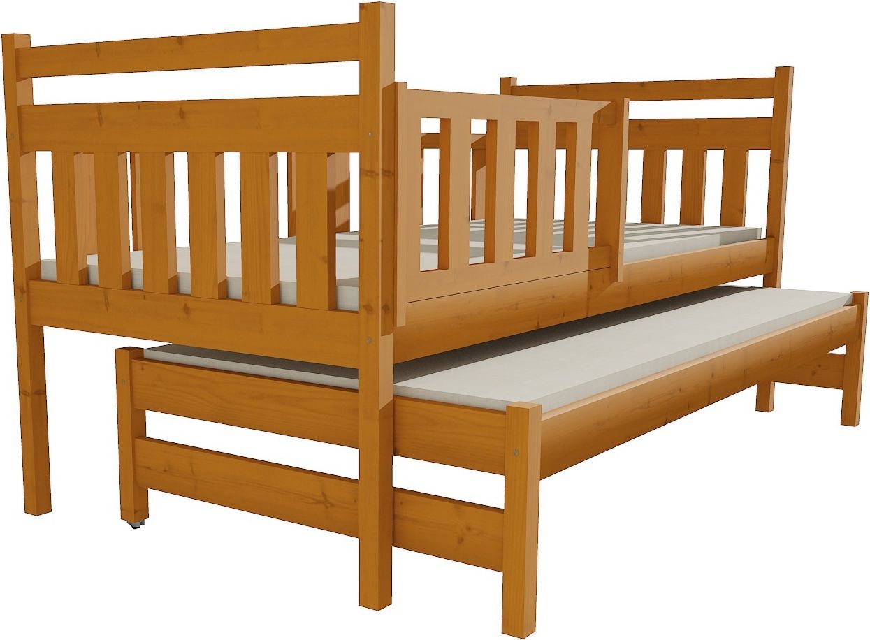 DĚTSKÁ POSTEL S PŘISTÝLKOU ANIČKA MOŘENÍ OLŠE 200 x 80 cm