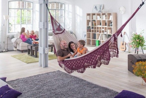 RODINNÁ HOUPACÍ SÍŤ BOSSANOVA BORDEAUX - obrázek 3