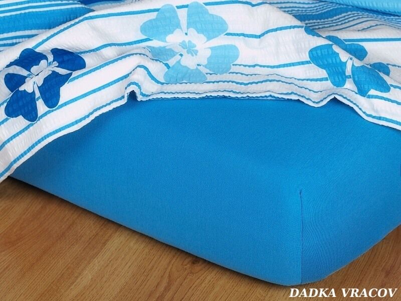PROSTĚRADLO JERSEY DENIM 80/180/18 - obrázek 1