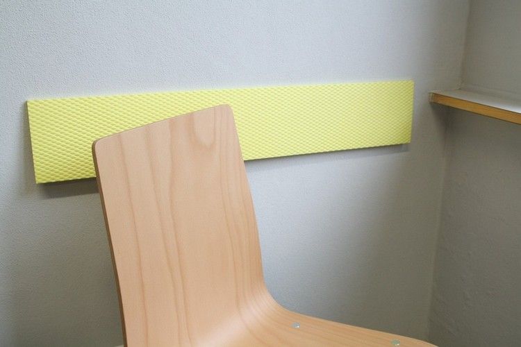 OCHRANNÝ PĚNOVÝ PÁS NA STĚNU ŽLUTÝ 10 - obrázek 1
