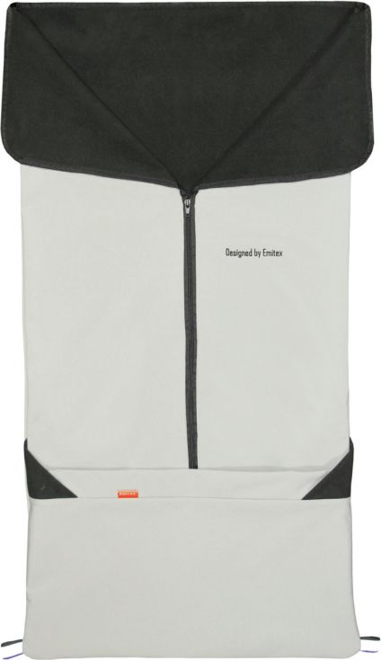 FUSAK EMITEX 2v1 SAM SOFTSHELL šedý - obrázek 1