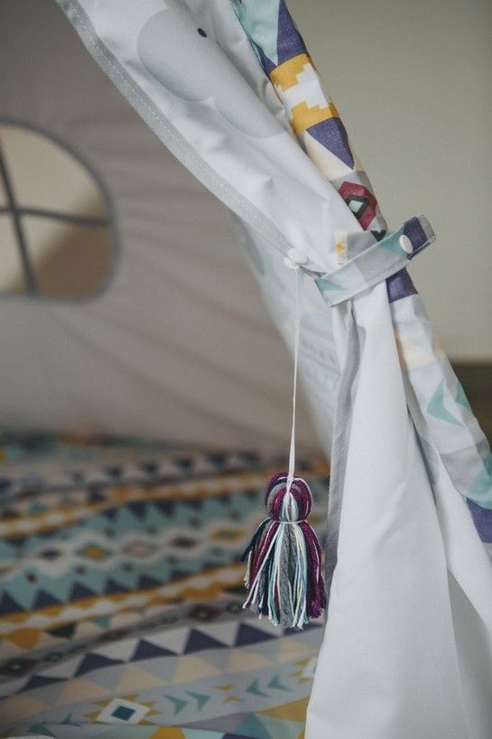 TEEPEE CUTE TRIBE BOYS ČTVERCOVÉ - obrázek 5