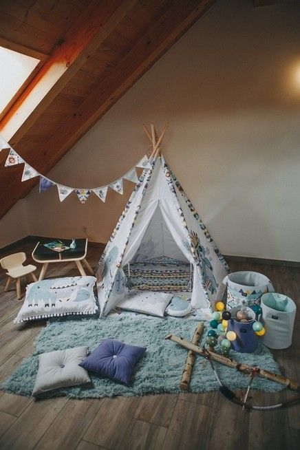 TEEPEE CUTE TRIBE BOYS ČTVERCOVÉ - obrázek 6