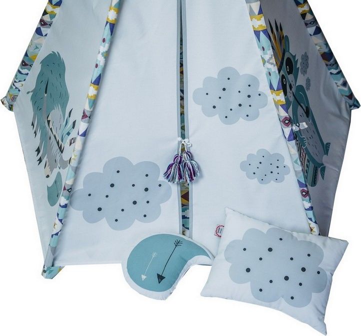 TEEPEE CUTE TRIBE BOYS ČTVERCOVÉ - obrázek 12