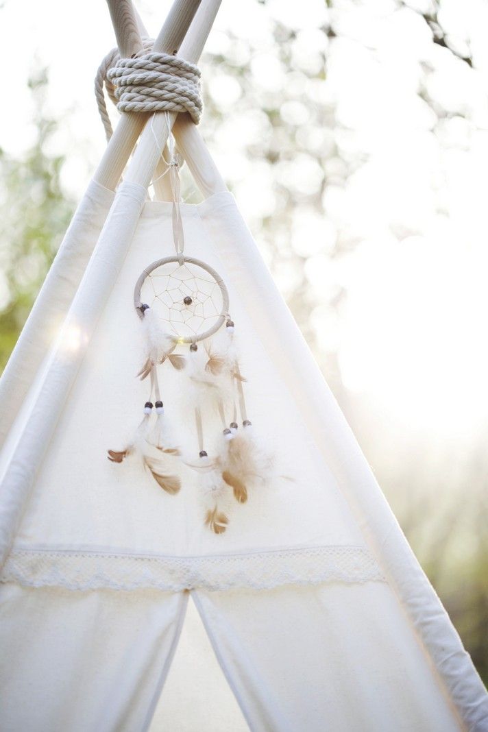 TEEPEE NATURE FOR GIRLS ČTVERCOVÉ - obrázek 6