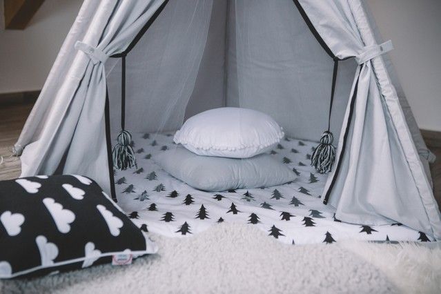 TEEPEE GREY&COLORS MINI - obrázek 4