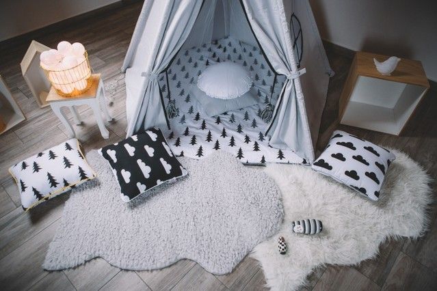 TEEPEE GREY&COLORS MINI - obrázek 5