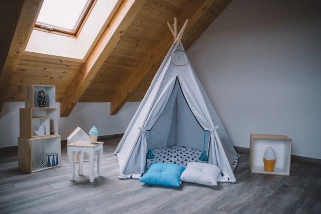 TEEPEE GREY&COLORS MINI - obrázek 6