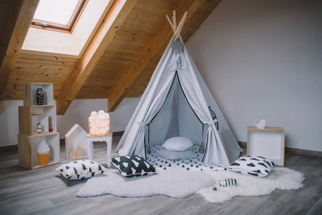 TEEPEE GREY&COLORS MINI - obrázek 12