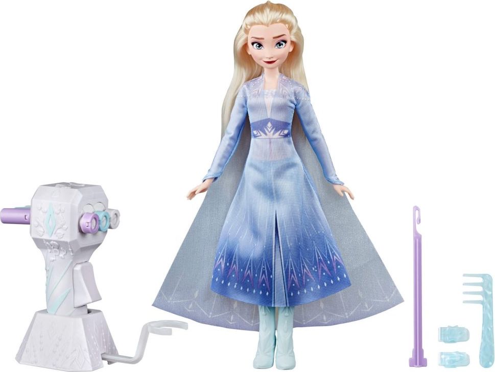 Hasbro Frozen 2 Panenka Elsa se zaplétačem vlasů - obrázek 1