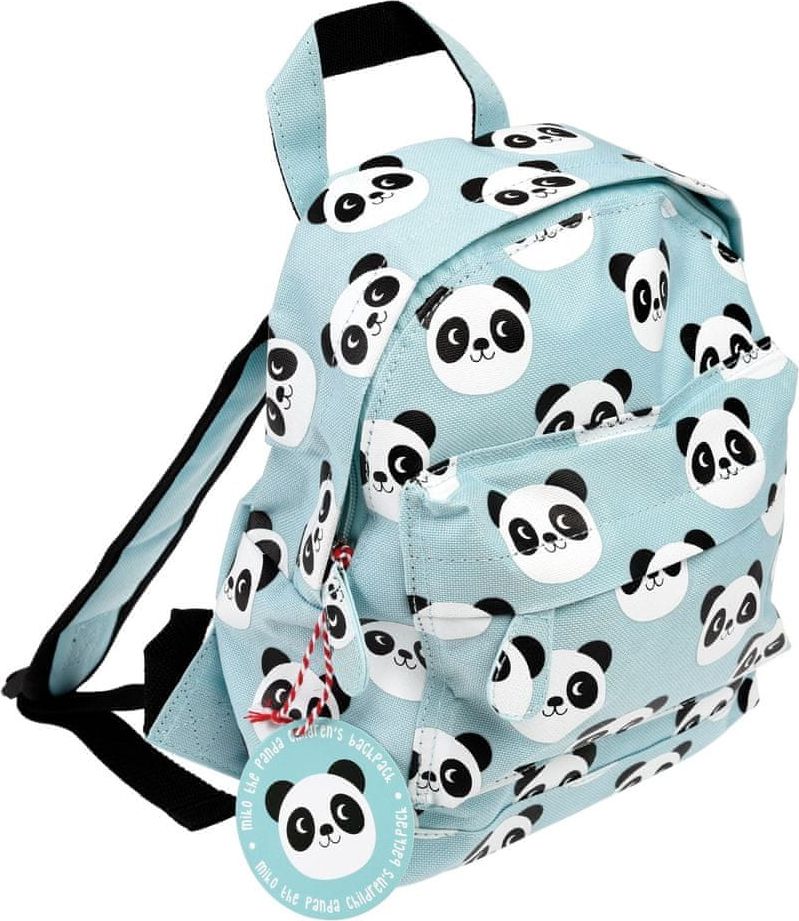 Rex London Světle modrý dětský batoh s motivy pandy Miko The Panda - obrázek 1