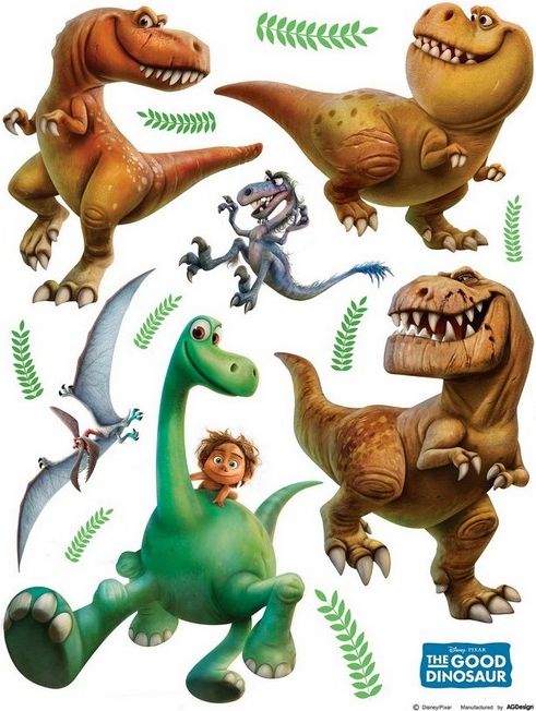 SAMOLEPICÍ OBRÁZKY (SADA) HODNÝ DINOSAURUS - obrázek 1