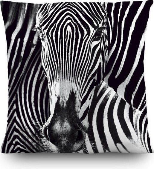 DEKORAČNÍ POLŠTÁŘEK ZEBRA - obrázek 1
