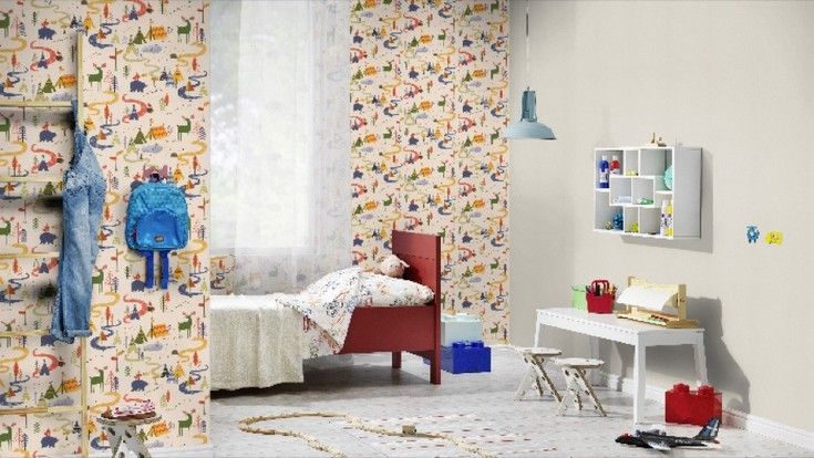 DĚTSKÁ PAPÍROVÁ TAPETA RASCH BAMBINO/KIDS & TEENS 247428 - obrázek 4