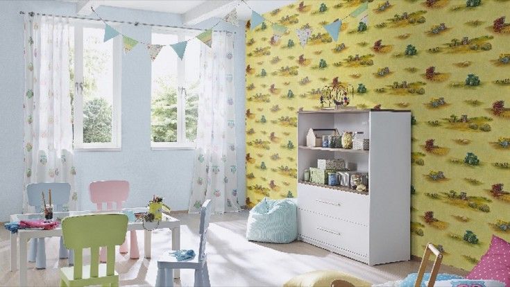 DĚTSKÁ PAPÍROVÁ TAPETA RASCH BAMBINO/KIDS & TEENS 247442 - obrázek 3