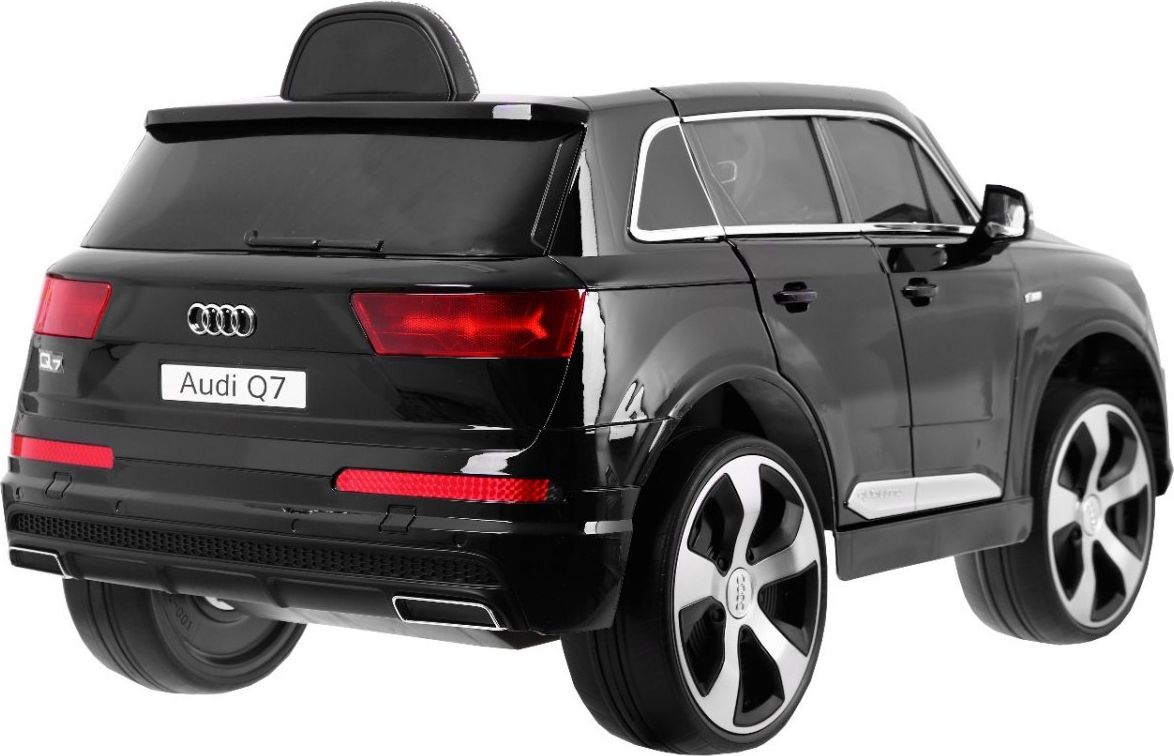Audi Q7 s 2,4G bluetooth DO, EVA kola, kožená sedačka - černé - obrázek 11