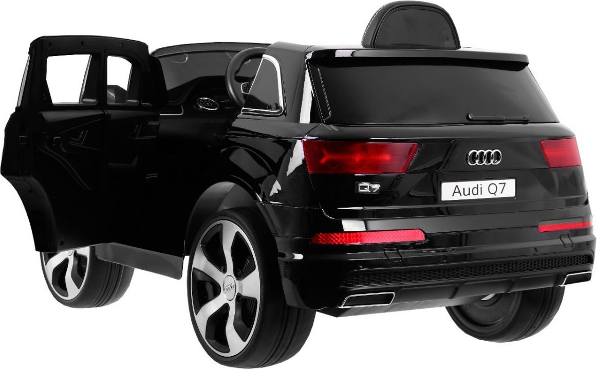 Audi Q7 s 2,4G bluetooth DO, EVA kola, kožená sedačka - lakované černé - obrázek 10