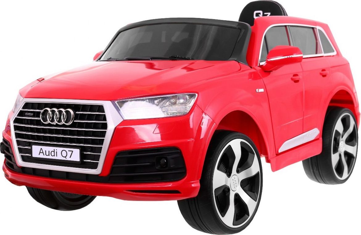 Audi Q7 s 2,4G bluetooth DO, EVA kola, kožená sedačka - lakované černé - obrázek 13