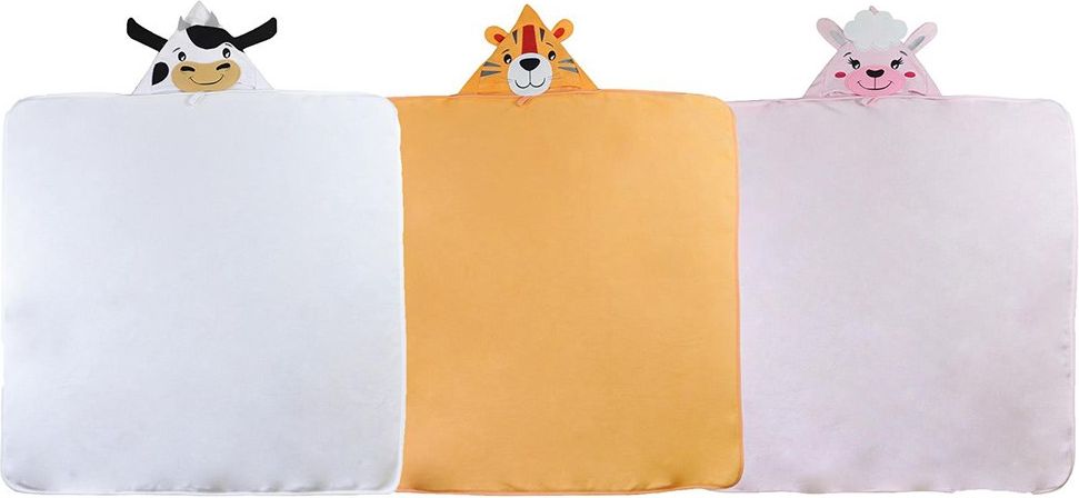 KOALA Kojenecká osuška Koala Ranch bílá Bavlna/Polyester 90x90 cm - obrázek 2
