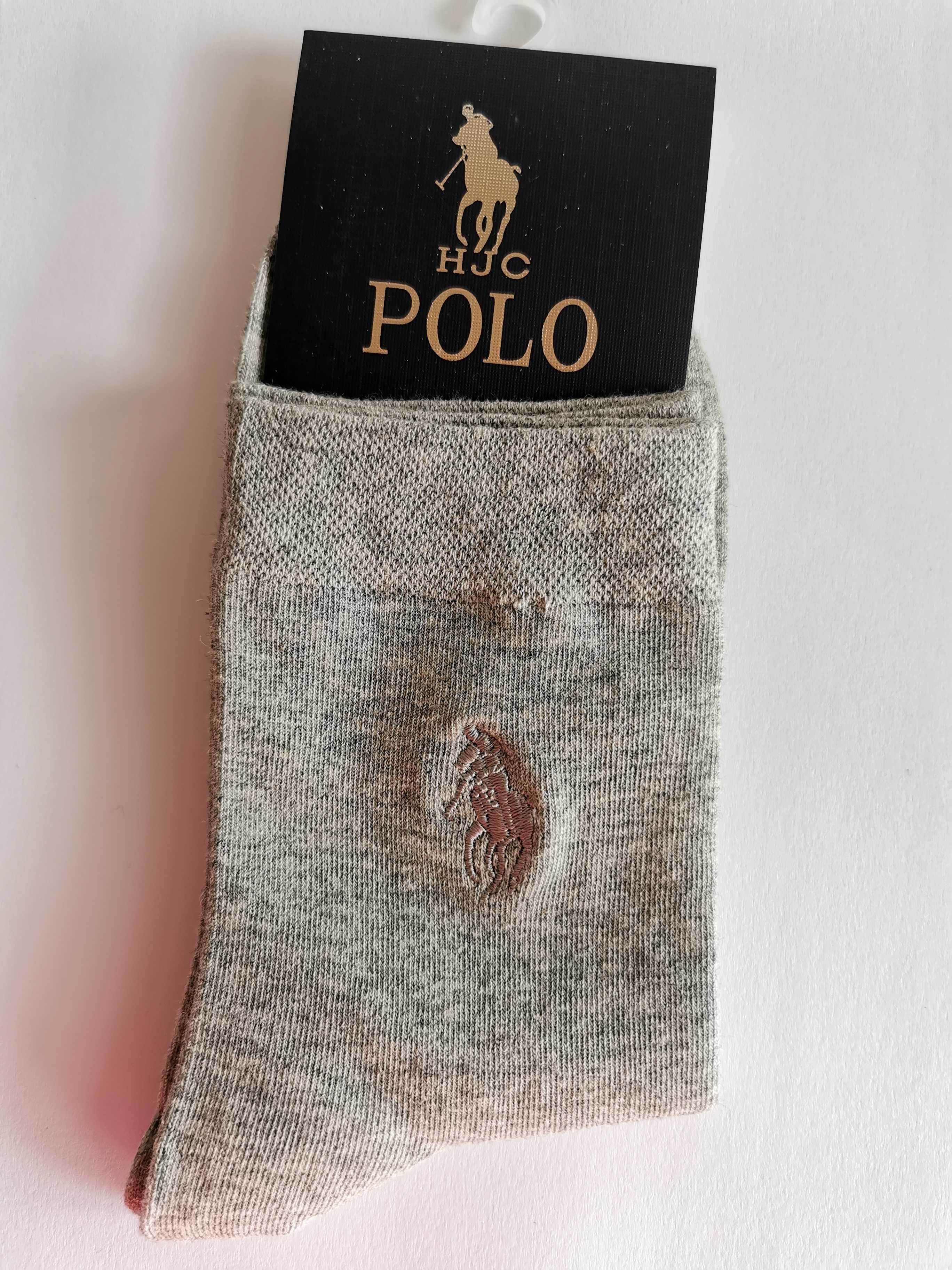 Jednobarevné ponožky POLO Varianta: modrá - obrázek 4