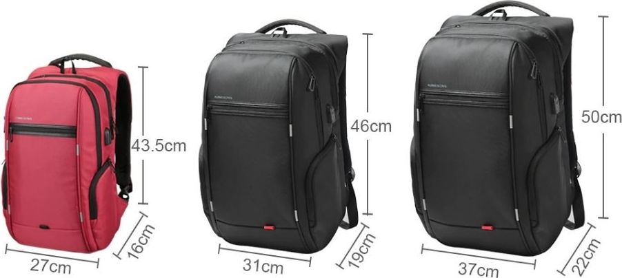 Městský batoh King Varianta: Černá - velikost A - 13" - obrázek 7