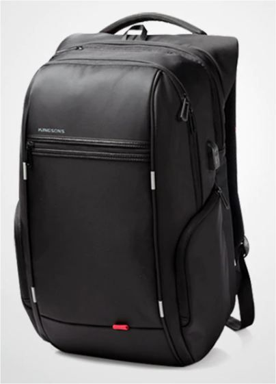 Městský batoh King Varianta: Černá - velikost B - 15" - obrázek 1
