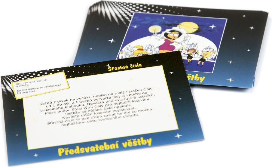 Předsvatební věštby stolní společenská hra - obrázek 5