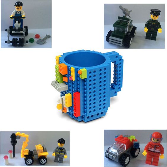 LEGO Stavební hrnek bloky Varianta: červená - obrázek 22