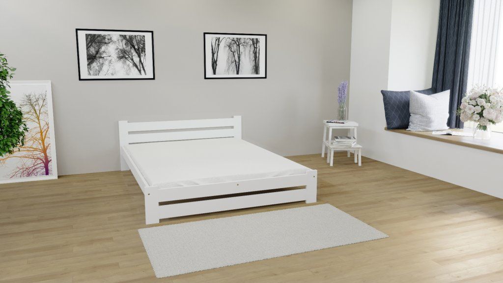 DĚTSKÁ POSTEL VENDY BÍLÁ 200 x 140 cm - obrázek 2