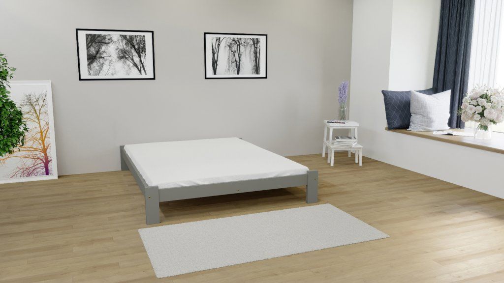 DĚTSKÁ POSTEL ZORKA ŠEDÁ 200 x 160 cm - obrázek 2