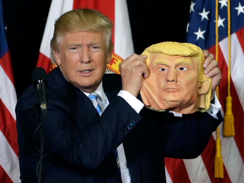 Maska Donald Trump - obrázek 1
