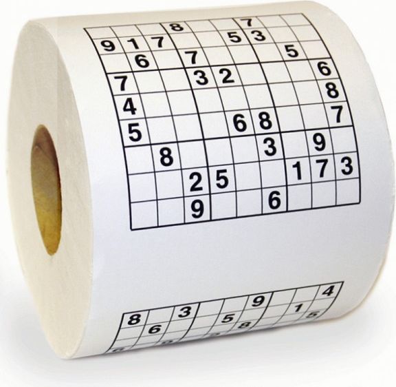 VOGadgets Toaletní papír SUDOKU - obrázek 1