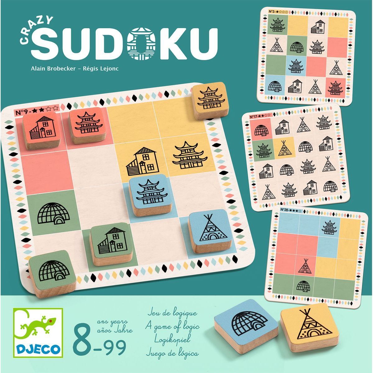 Djeco Hra bláznivé Sudoku - obrázek 1