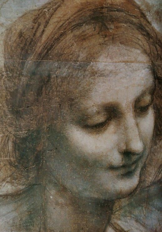 Grafika Puzzle 1000 dílků Léonard de Vinci : La Vierge, l'Enfant Jésus avec S - obrázek 1