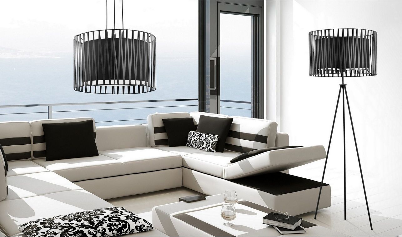 STOJACÍ LAMPA HARMONY BLACK - obrázek 3