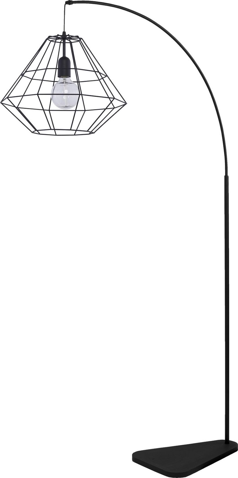 STOJACÍ LAMPA DIAMOND BLACK - obrázek 1