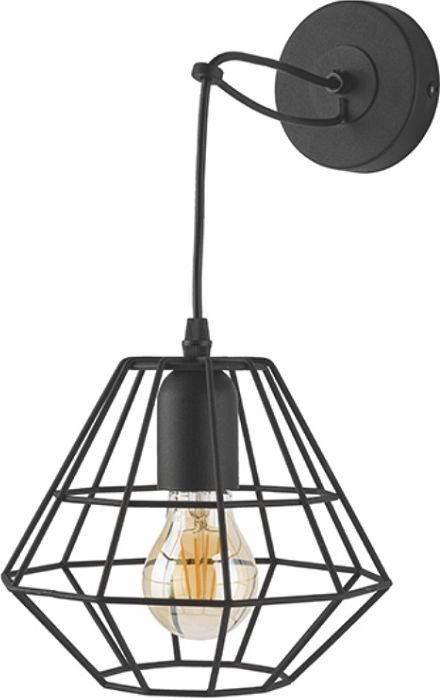 NÁSTĚNNÉ SVÍTIDLO DIAMOND BLACK - obrázek 1