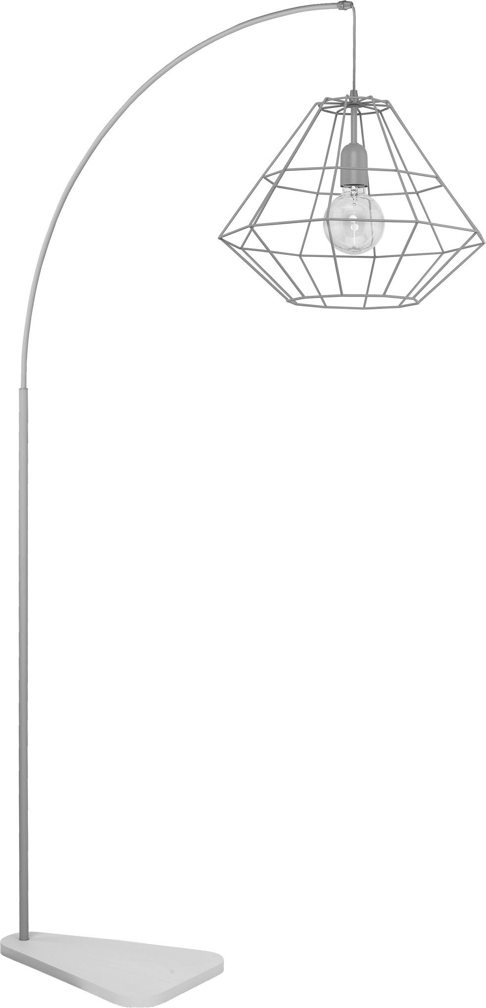 STOJACÍ LAMPA DIAMOND GREY - obrázek 1