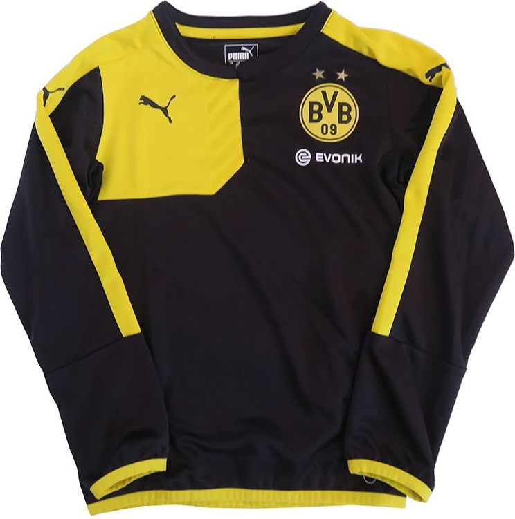 Puma Černá mikina Borussia Dortmund PUMA Barva: Černá, Velikost: 12 let - obrázek 1